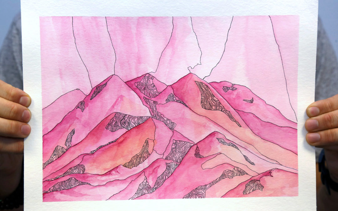 Pink Mountains III