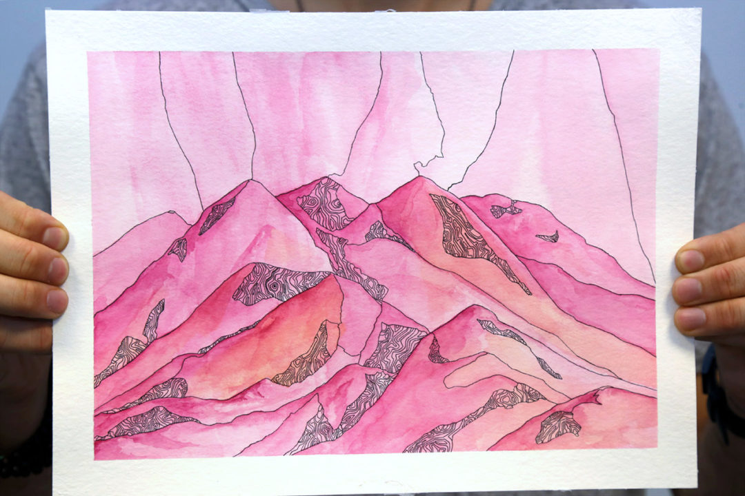 Pink Mountains III