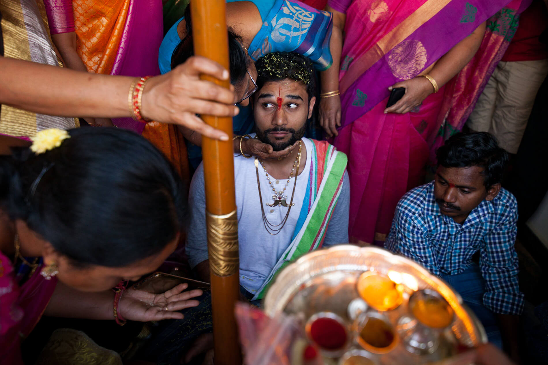 10 adorable Mangala Snanam ceremony pictures you wouldn't want to